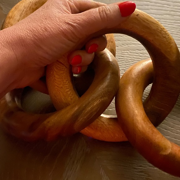 Large wooden ring decor!! - Picture 5 of 5